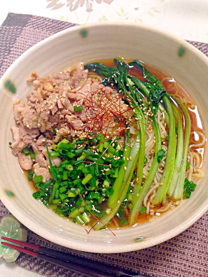 旦那作  にく肉ラーメン🐷|デミさん