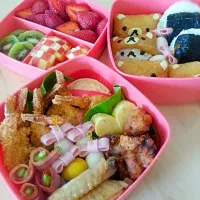 お花見弁当╰(*´︶`*)╯♡|ゅきさん