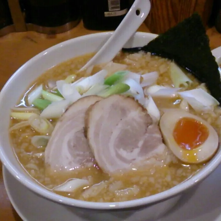 Snapdishの料理写真:味噌ラーメン 美味しかった。|akiponさん