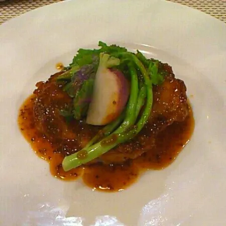 グリルチキンマスタードソース  美味しかった。|akiponさん