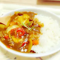 Snapdishの料理写真:野菜たっぷりカレー🍴💕|△KAHOさん