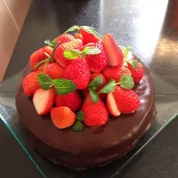 Strawberry Sachertorte|Takahiro Kazahayaさん