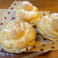 くららさんの料理 サラダ油でシュークリーム☆