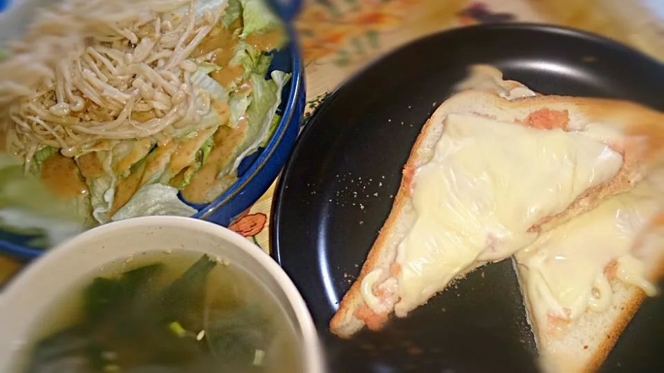 冷蔵庫片付け  朝ご飯♡|えびぱんさん