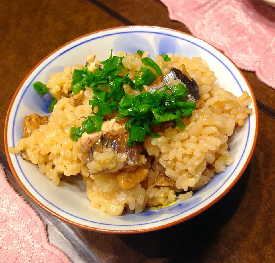 秋刀魚の蒲焼の炊込みご飯|富永のり子さん