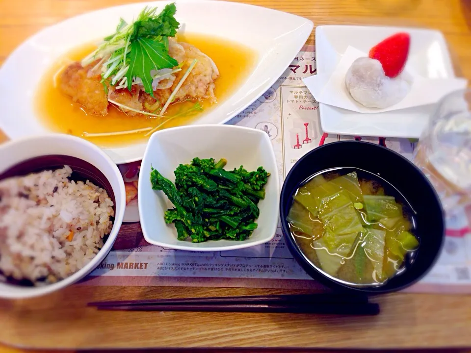 鶏のみぞれ煮|さつまいももんさん