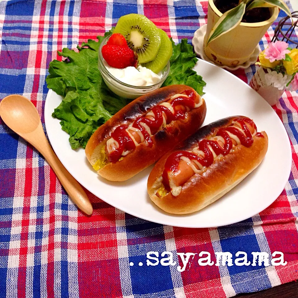 Snapdishの料理写真:関西風！ホットドッグ|sayamamaさん