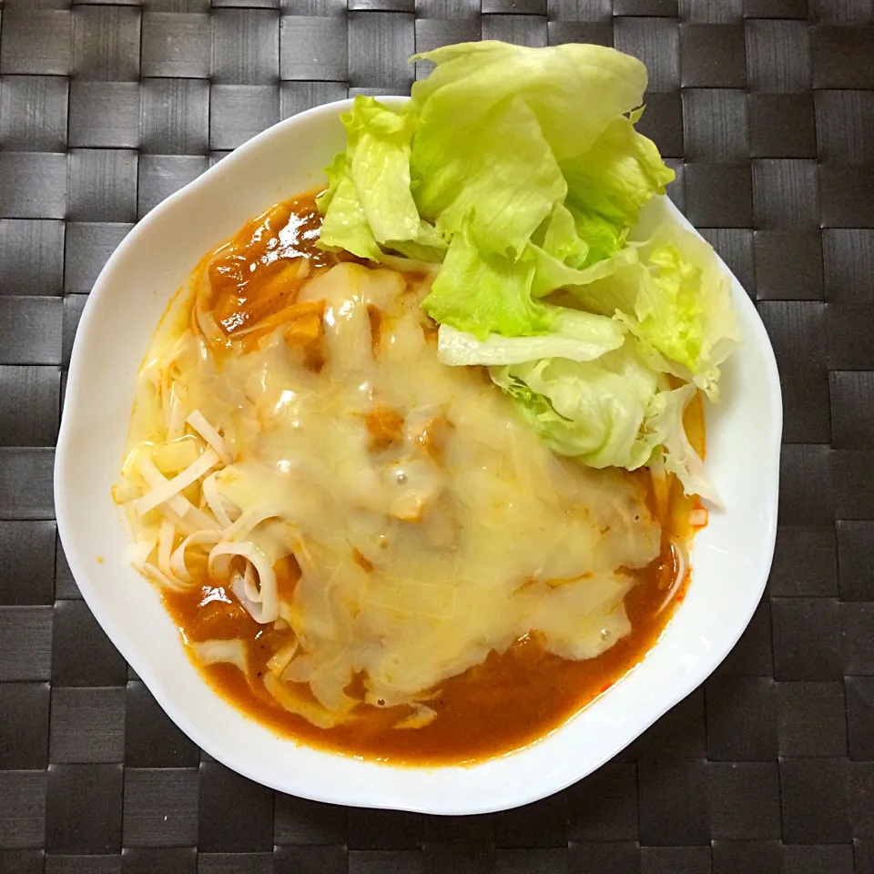 Snapdishの料理写真:糖質制限食 糖質0麺のカレーうどん？|miuさん