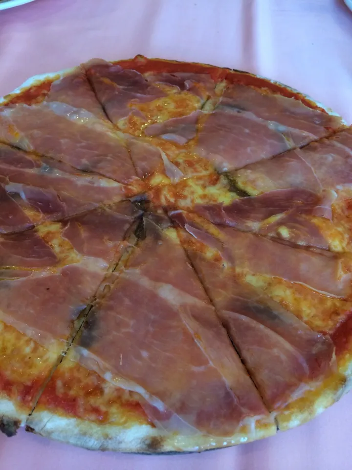 Parma ham pizza|paramateさん