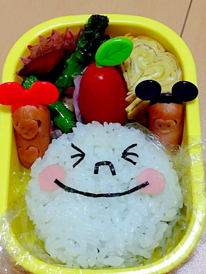 Snapdishの料理写真:ムーンのキャラ弁♡|♪チッチ♪さん