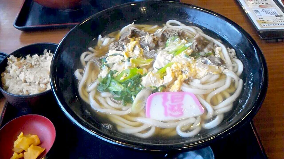 Snapdishの料理写真:肉とじうどん|Yuichi Sakaiさん