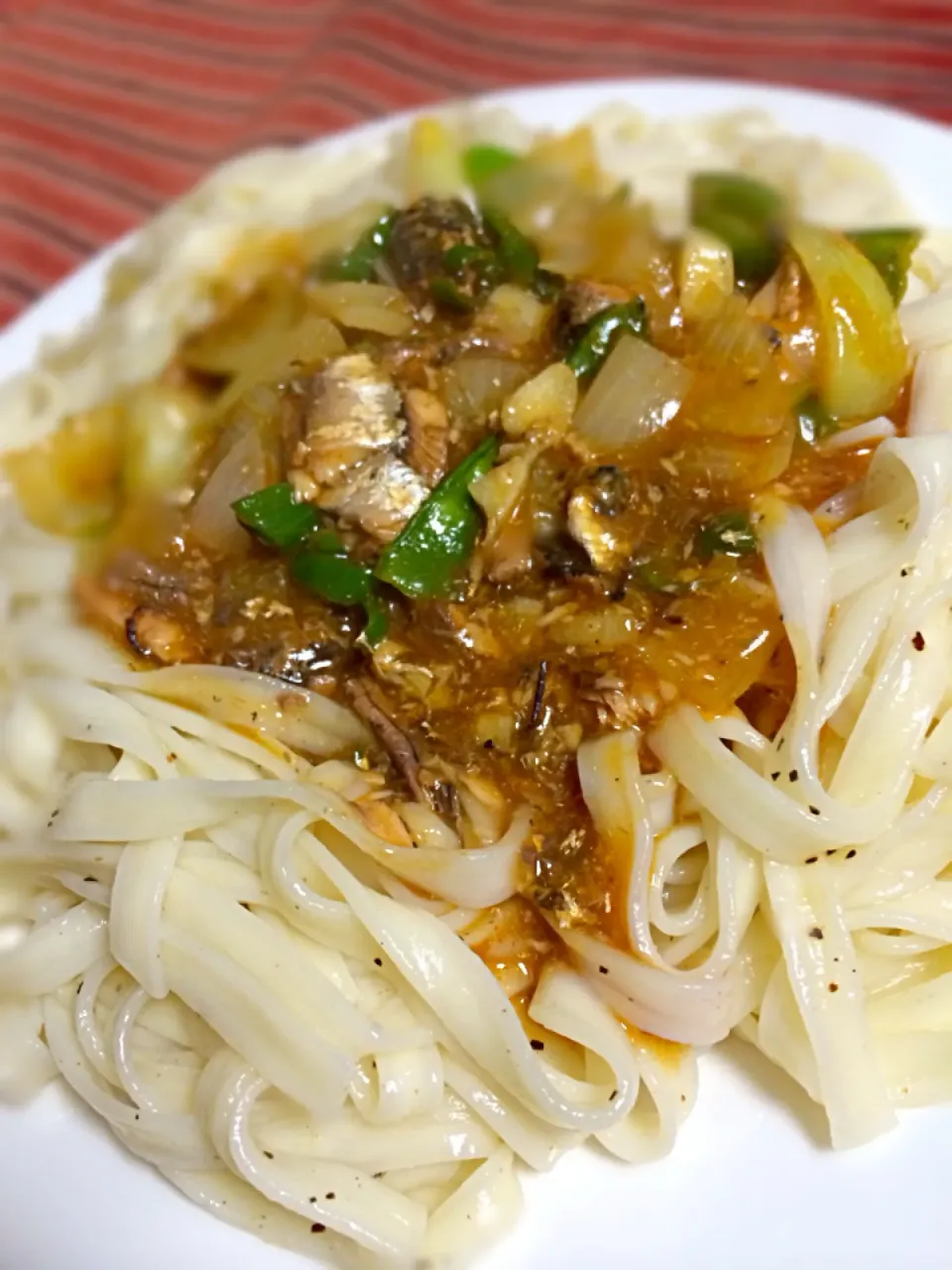 Spicy Sardines with Veggie Pasta|Art Yuudhaさん