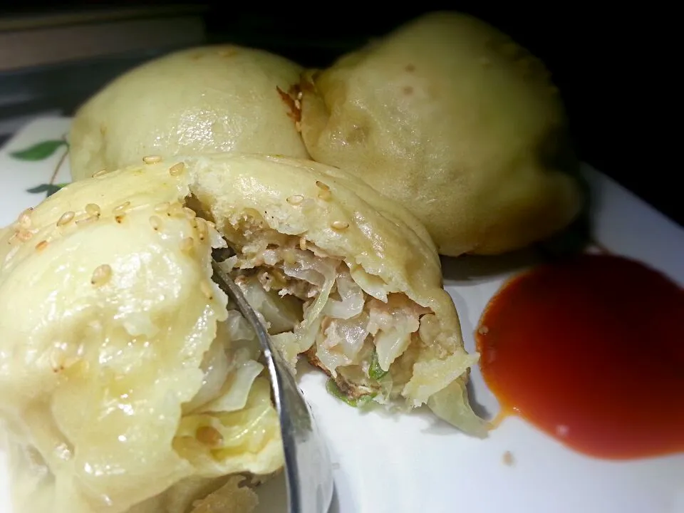 Pan-fried Stuffed Buns(水煎包)|charlesさん