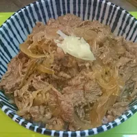 Snapdishの料理写真:牛丼|羅漢さん