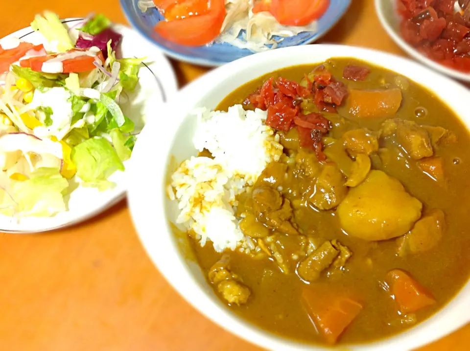 チキンバターカレー            （＾＿＾）☆|はじめなかむらさん