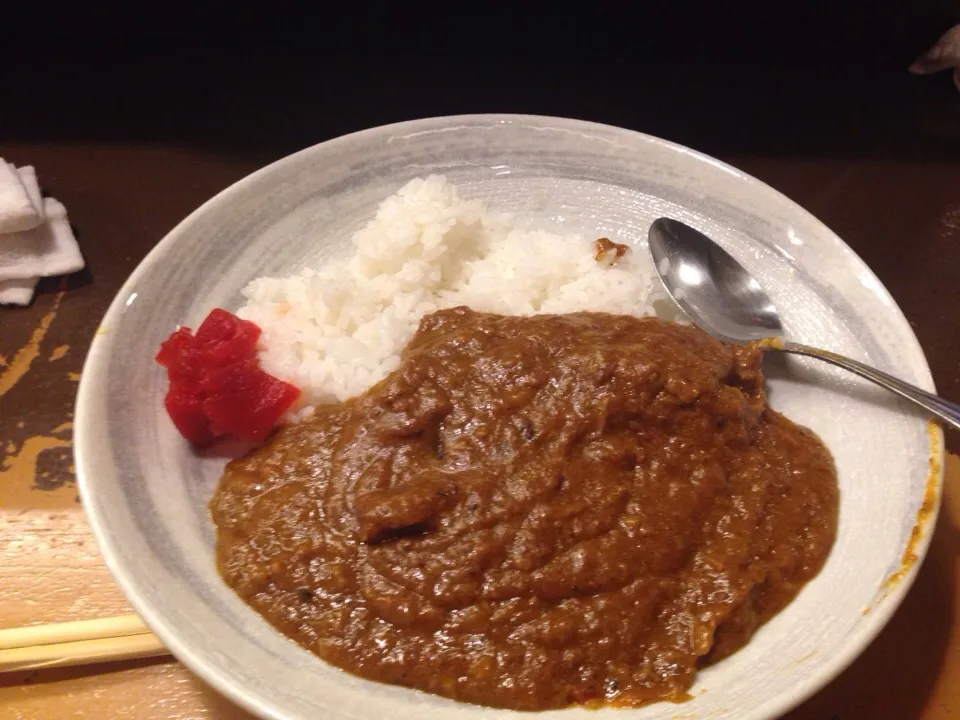 Snapdishの料理写真:牛タン煮崩しカレー|Masakazu Matsunoさん