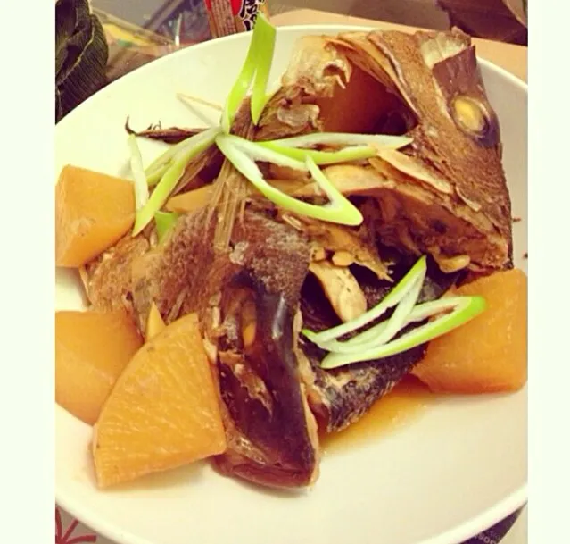 Snapdishの料理写真:Traditional Fish head Kakuni|Kath Kanekoさん