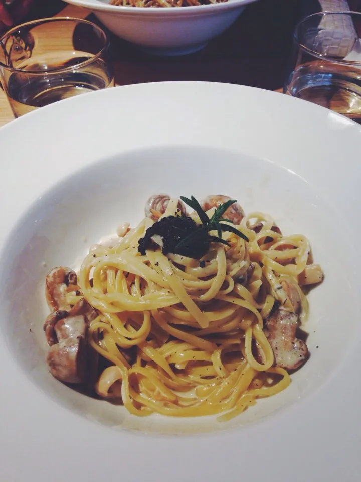 キノコのクリームパスタ|y.kさん