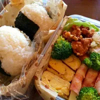 Snapdishの料理写真:今日のお弁当|hagi  sachiさん