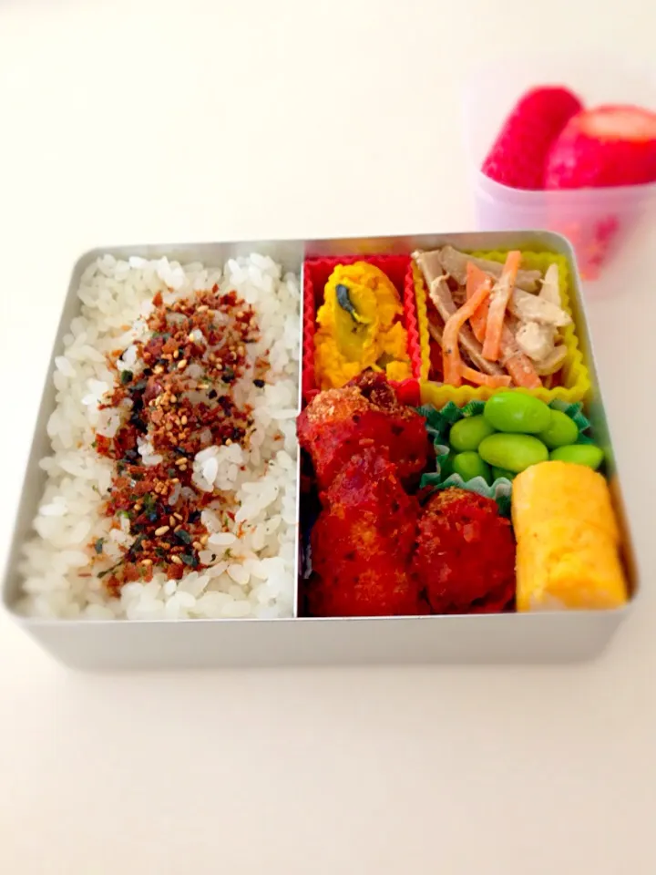 息子のお弁当|ふぅさん