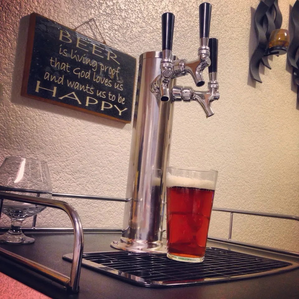 Not food but close enough. Home brewed honey IPA beer.|Brian Churchillさん