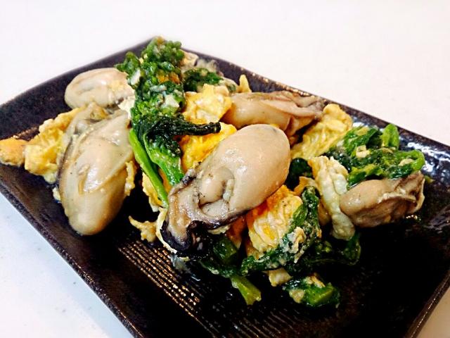 やみつき 菜の花と牡蠣で作る料理 レシピアイディア集 Snapdish スナップディッシュ