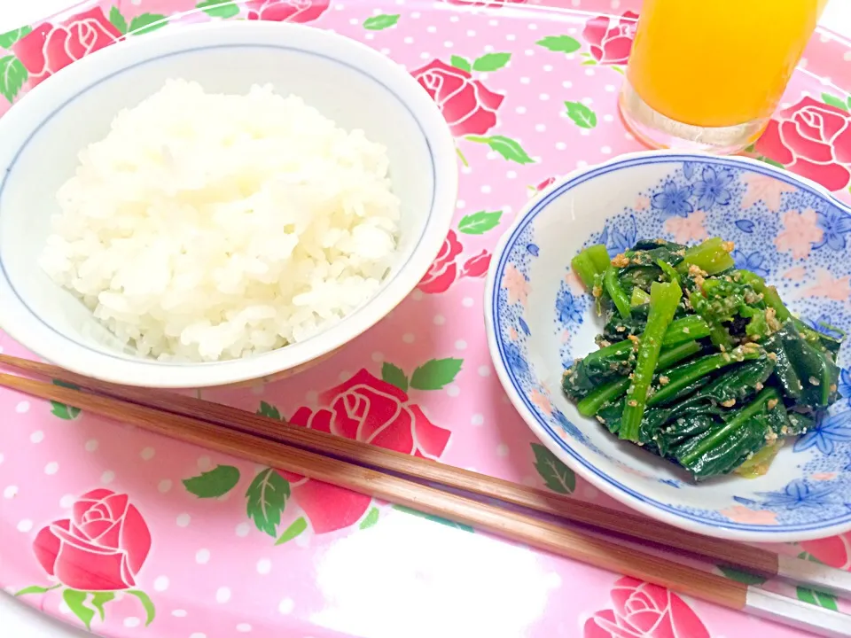 おひたしランチ|まゆさん