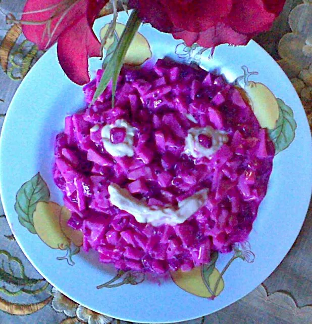 ^PurpLe SaLad with Dragon Fruit^|Asnawaty Idrisさん