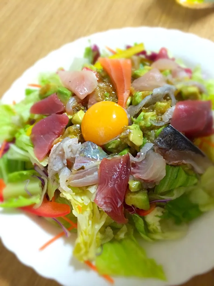 ポキ丼|さらば広島の長きまつげ(東京なう)さん