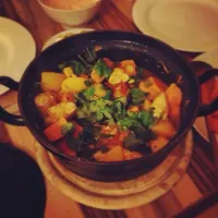 Snapdishの料理写真:Tajine mit Pfirsichen|carlos vollmerさん