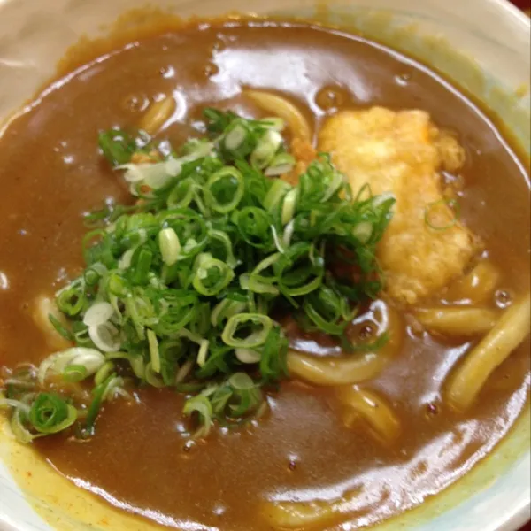 Snapdishの料理写真:並定食☆カレーうどん＆玉子ライス♪(´ε｀ )
一度食べたかったこの店♪(´ε｀ )
期待でかかったので・・・(´Д` )
７５０円なり〜🎶|Shuichi Kikutaさん