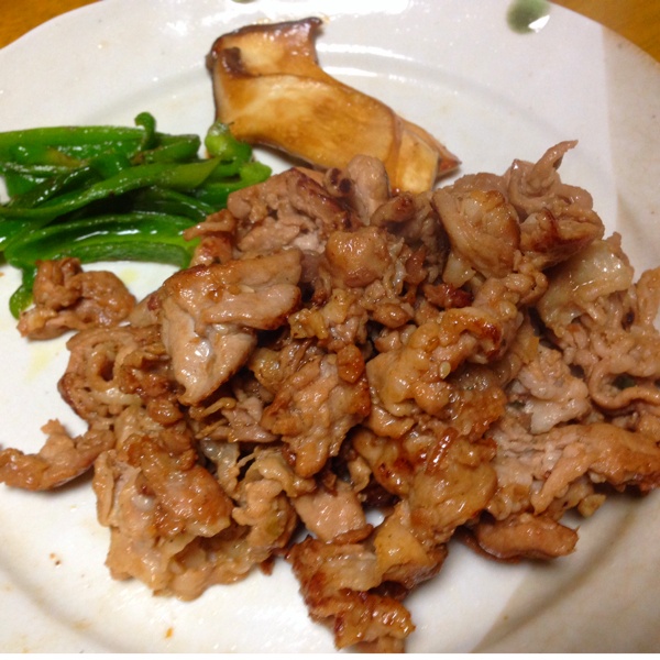 豚の生姜焼き 付け合わせにキャベツが無かった 個 180なのに買い