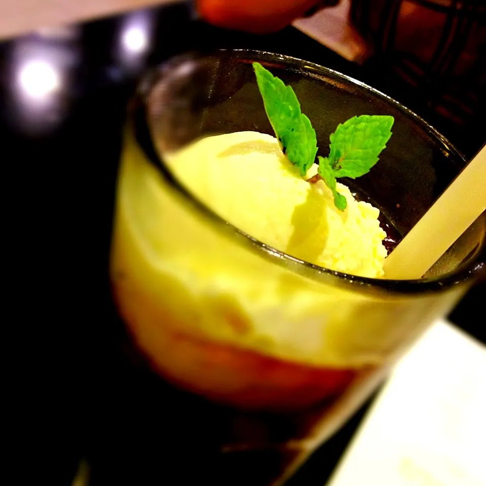 Mint with ice cream drink|GraceLovingFoodさん