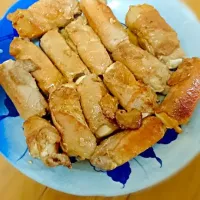 Snapdishの料理写真:肉巻き豆腐|ayaさん