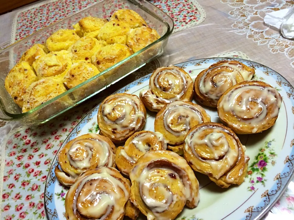 Cinnamon rolls with cream cheese frosting ang ensaymada :)|Jean's Kitchenさん