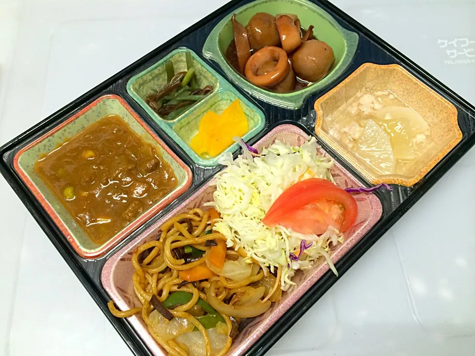 日替わり弁当 牛挽肉のキーマカレー 豊川市の宅配弁当店|Naokazu Kuritaさん