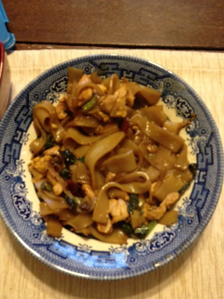 Pad kee mao. Drunken noodles|marylouさん