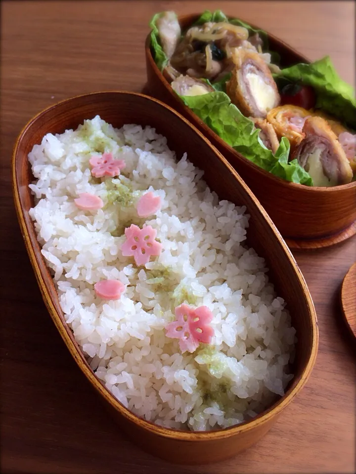 桜のお弁当|manacocoさん