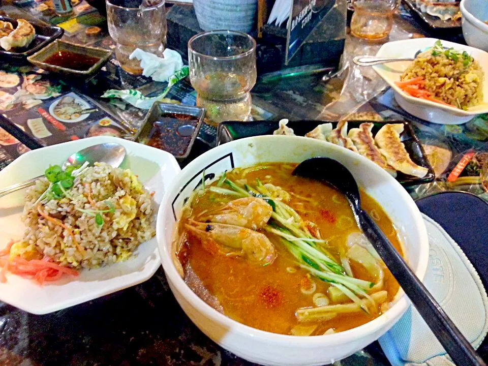 sea food ramen fried rice and gyoza..|Lottie Ibadlit Ninoblaさん