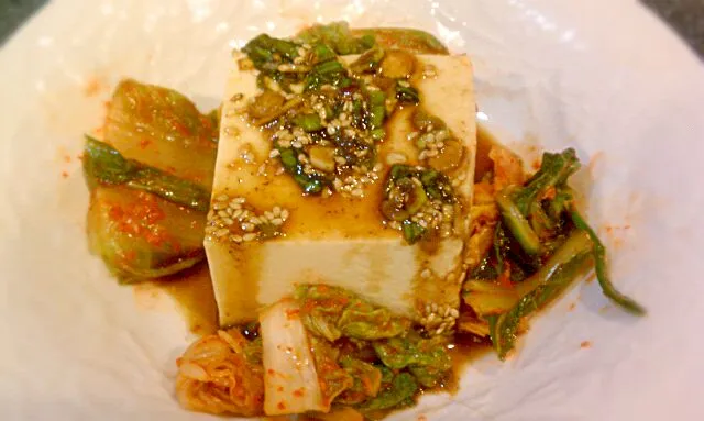 tofu & soy with kimchi|Jiraphon Gさん