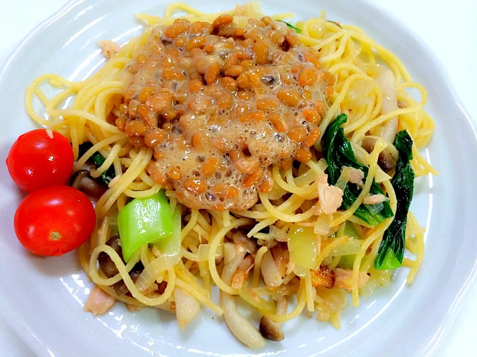 spageti tuna natto..|meさん