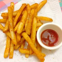 addicted to fries...🍟|Bea Apostolさん