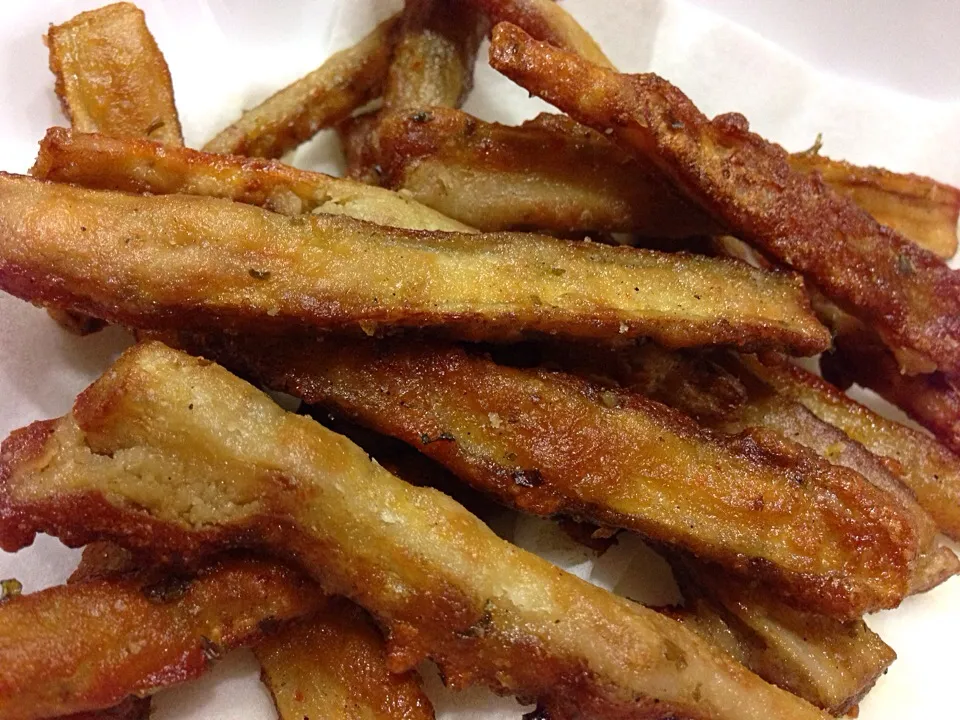 ピロさんの料理 🍺ごぼうのスパイシーフリット Spicy Burdock frit|Sunawo Fukumotoさん