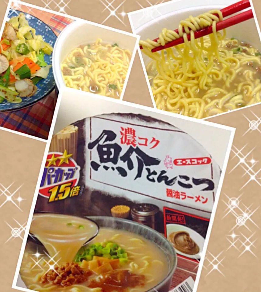 みんなのSDのラーメン見てたら食べたくなった！でもカップラーメンしかなかったσ^_^;|リュカさん