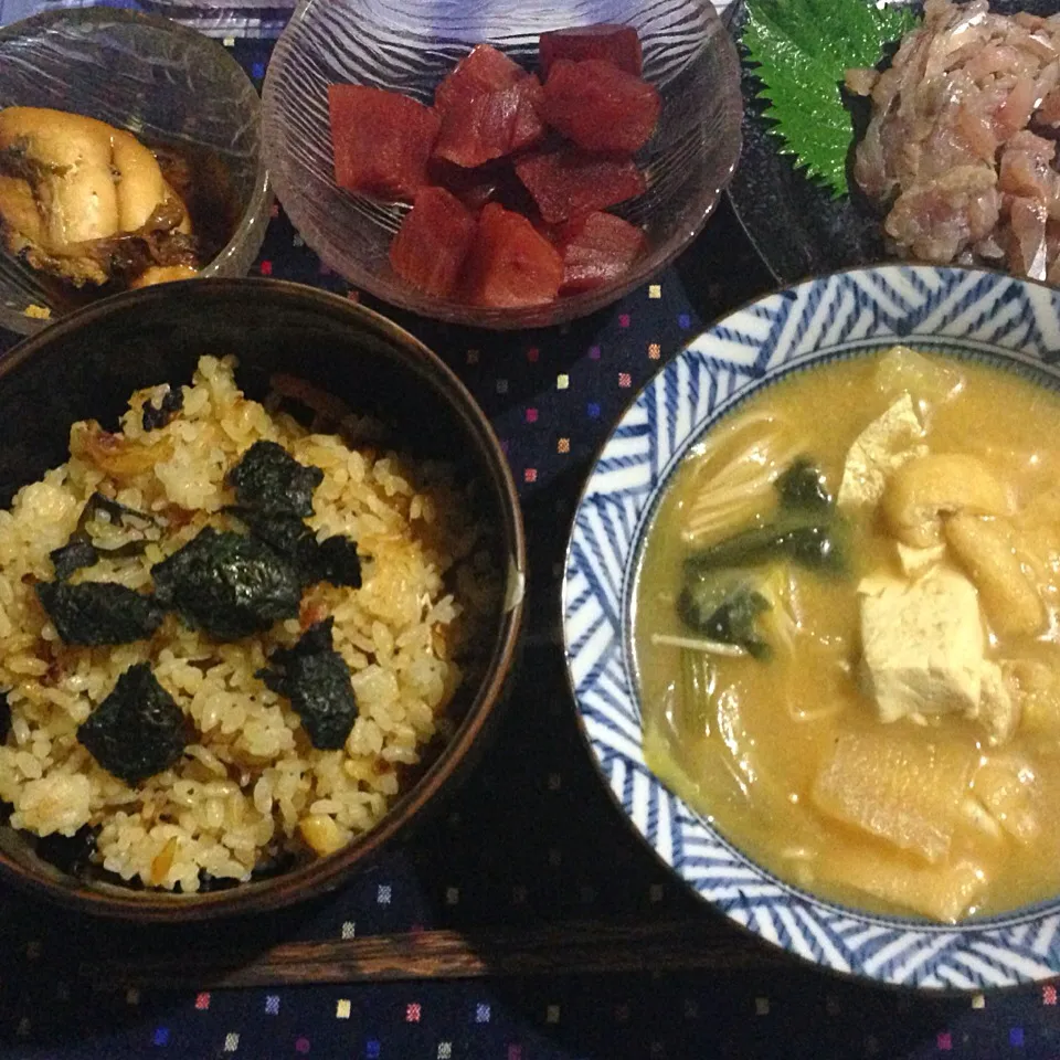 鯛飯、マグロ、鯵タタキ…|純さん