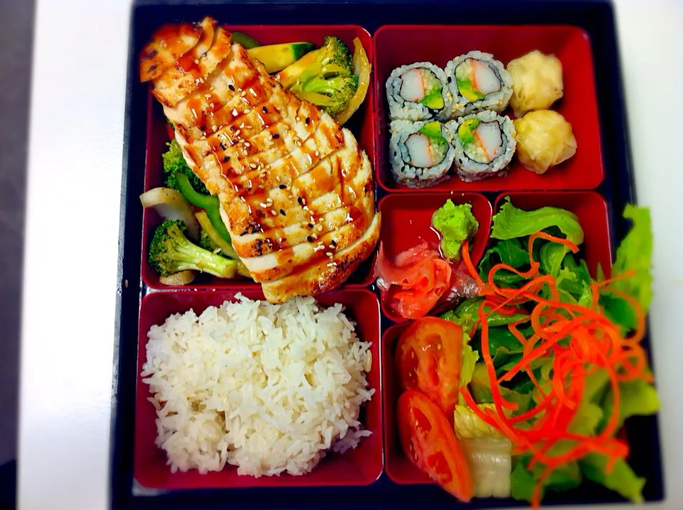 Chicken teriyaki Bento BOx|Xiangling Liangさん