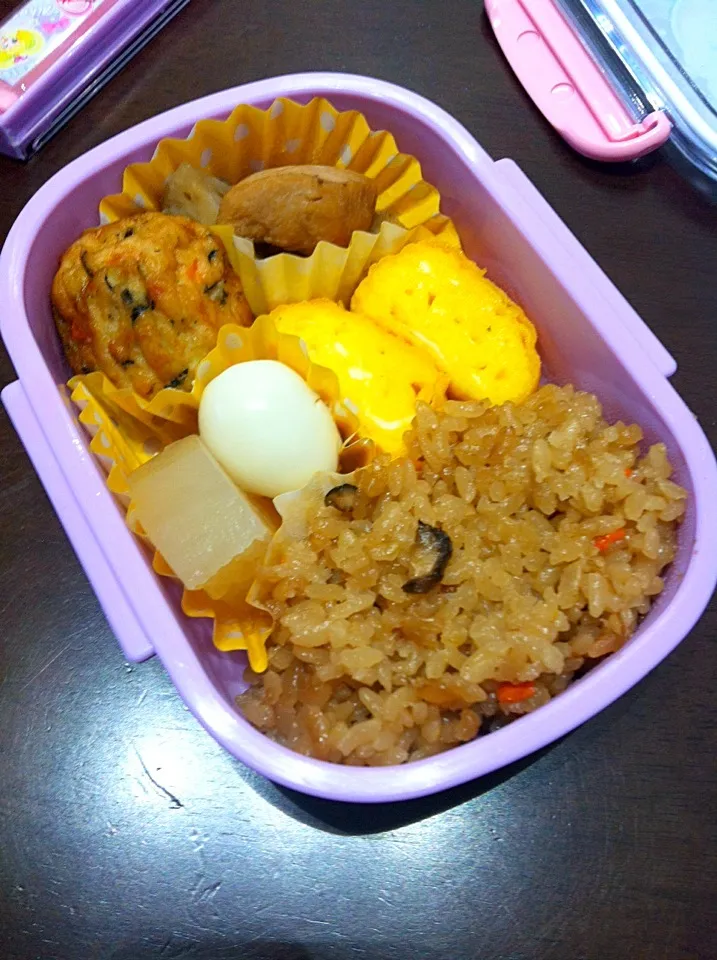 Snapdishの料理写真:学童☆弁当 ２日目|hiromiさん