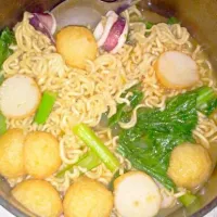 Snapdishの料理写真:Seafood noodle soup!!!|amera binti mohd yusofさん