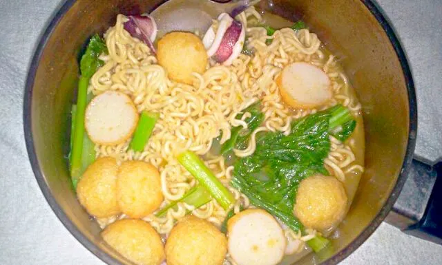 Seafood noodle soup!!!|amera binti mohd yusofさん