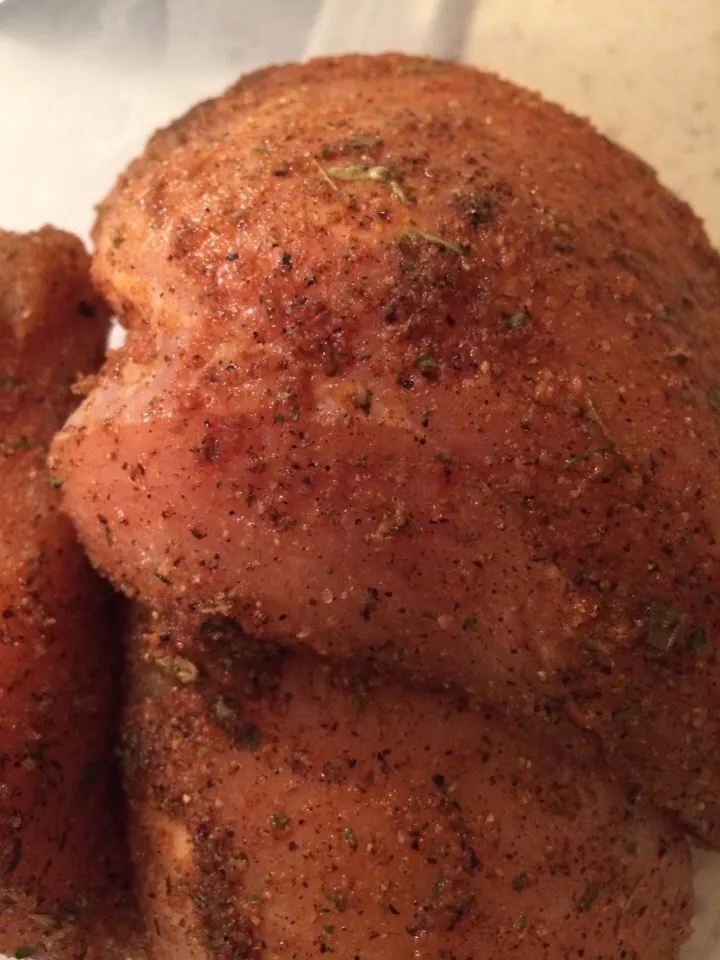 Cajun seasoned chicken breast  (Raw)|Curt Chillさん